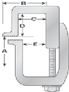 Century Distributing Inc can supply you with the full line of Great Creations clamps including the G-608